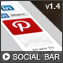 WordPress - Sticky Social Bar | CodeCanyon