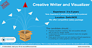 Hiring For Creative Writer and Visualizer