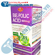 Be folic acid nhập khẩu chính hãng olympian lab