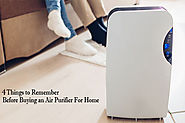 4 Things To Remember Before Buying An Air Purifier For Home