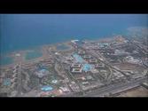 Hurghada Airport - Egypt - landing 21.06.2013
