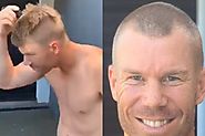 David Warner Shaves Head In Support Of Health Workers Fighting Corona