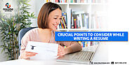 Crucial points to consider while writing a resume