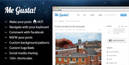Me Gusta! User-driven Content Sharing Theme