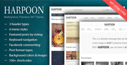 Harpoon - Multioptions Responsive WP Theme