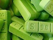 What are green Xanax bars ?