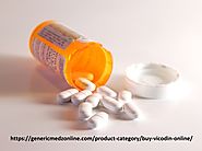Buy Vicodin Online Without Prescription | Generic Medz Online