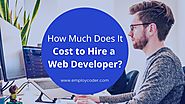 How Much Does it Cost to Hire a Web Developer?