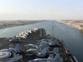USS Enterprise Carrier Strike Group Goes Through Suez Canal | AiirSource