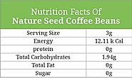 Nutrition Facts Of Nature Seed Green Coffee Benas