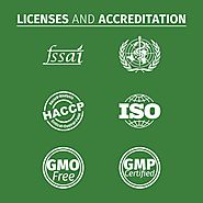 Nature Seed Green Coffee Benas and Powder's Licenses and Accreditation