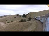 TranzCoastal Train from Picton to Christchurch, New Zealand