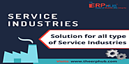 Best Software For Service Industries Management - TheERPHub Vadodara, Gujarat, India.