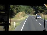 Intercity bus from Auckland to Wellington, New Zealand