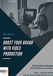 Boost your Brand with Video Production