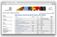 UNESCO Database of Non-Governmental Organizations