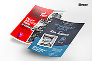 I will do business flyer design, leaflet design, event flyer design