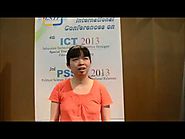 Ms. Jingjing Shen at PSSIR Conference 2013 by GSTF Singapore