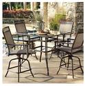Courtyard Creations STS5X19 5-Piece Valencia Hi Dining Set