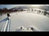 Extreme Snowmobile Riding! Kviby. Alta, Norway 2012