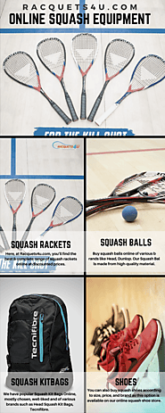 Online Squash Equipment Store - Racquets4u