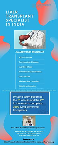 Best Liver Transplant Specialist in India