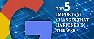 SportsBlog :: Web Design Los Angeles :: Top 5 Important Changes that Happened In The Web - Sparkadobe