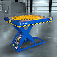 Scissor lifts have turntables
