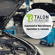 Automotive Recruitment Specialist In Canada