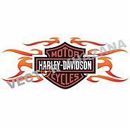 Motor Harley Davidson Logo Svg