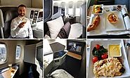 Worlds best American Airlines Business Class amenities, meals and benefits