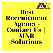 Best Recruitment Agency- Contact Us | MNR Solutions