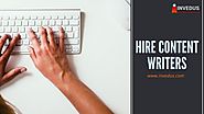 Hire creative content writers from India