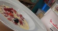 Recette de Soupe de fruits rouges au sabayon de champagne - 750 Grammes