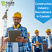 Construction Industry - Recruitment Service for Construction