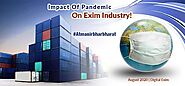 Effect on Exim Industry Because of Pandemic