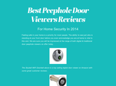 Best Peephole Door Viewers Reviews