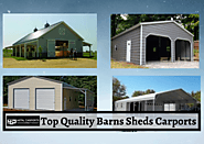 Buy Top Quality Barns Sheds Carports- Metal Carports Direct