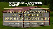 Best Metal garages at Affordable Prices in Mount Airy