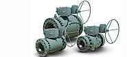 TRUNNION MOUNTED BALL VALVES Mounted Ball Valves SUPPLIER STOCKIST EXPORTER AND MANUFACTURER IN INDIA
