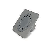 Bell Trap Drain Square 6” In Stylish Grey Solvent