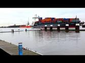 Shipspotting - Nord-Ostsee Kanal Brunsbüttel Schleuse 10.02.2014 [Full HD]