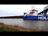 Shipspotting "Holmen Carrier "Shipper" - Nord-Ostsee Kanal in "Brunsbüttel" 11.02.2014