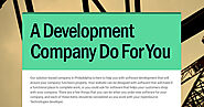 What Can A Development Company Do For You