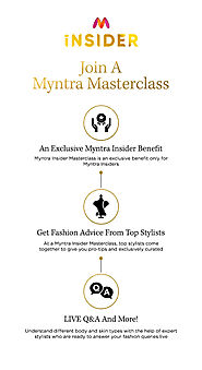 Join a Myntra Masterclass