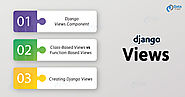 Django Views - 6 Simple Steps to Create View Component for Django Project - DataFlair