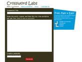 Free, Online Crossword Maker - Crossword Labs