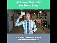 At Home Remedy for Neck Pain