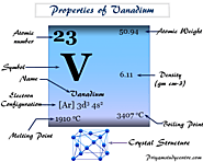 Vanadium - Element, Properties, Production, Compounds, Uses