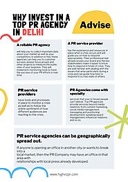 Why Invest in a top PR agency in Delhi